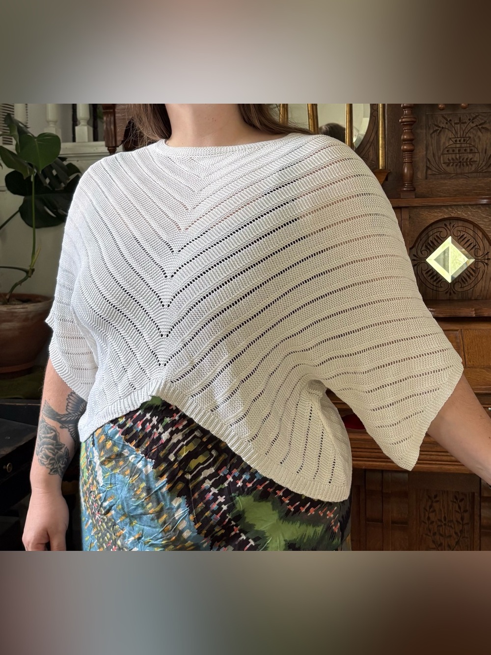 Bishop+Young knit short sleeve boho festival fairy sweater